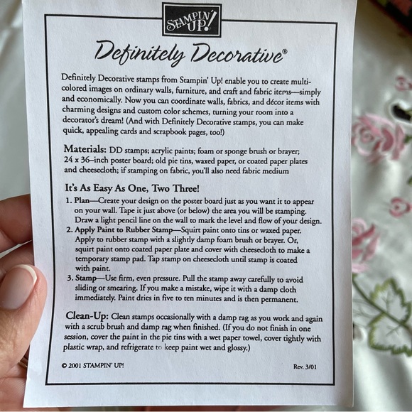 Stampin Up “Marvelous Morning Glory” - Picture 9 of 9